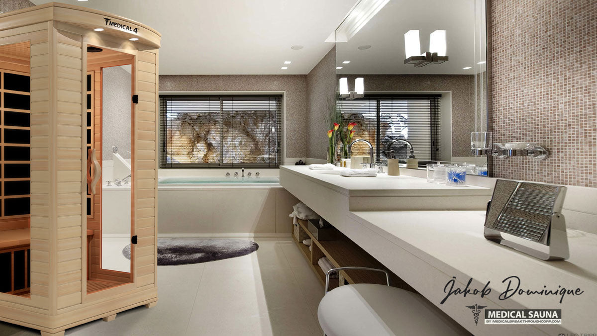 2 Person Home Full Spectrum Infrared Sauna | Medical 4™.