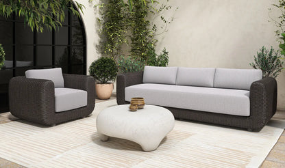 Soma Outdoor Sofa Dark Brown