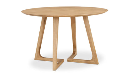 Moe's Solid Oak GODENZA DINING TABLE ROUND