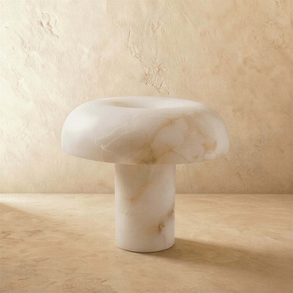 Habros Alabaster Table Lamp.