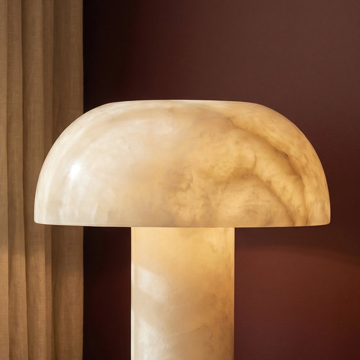 Habros Alabaster Table Lamp.
