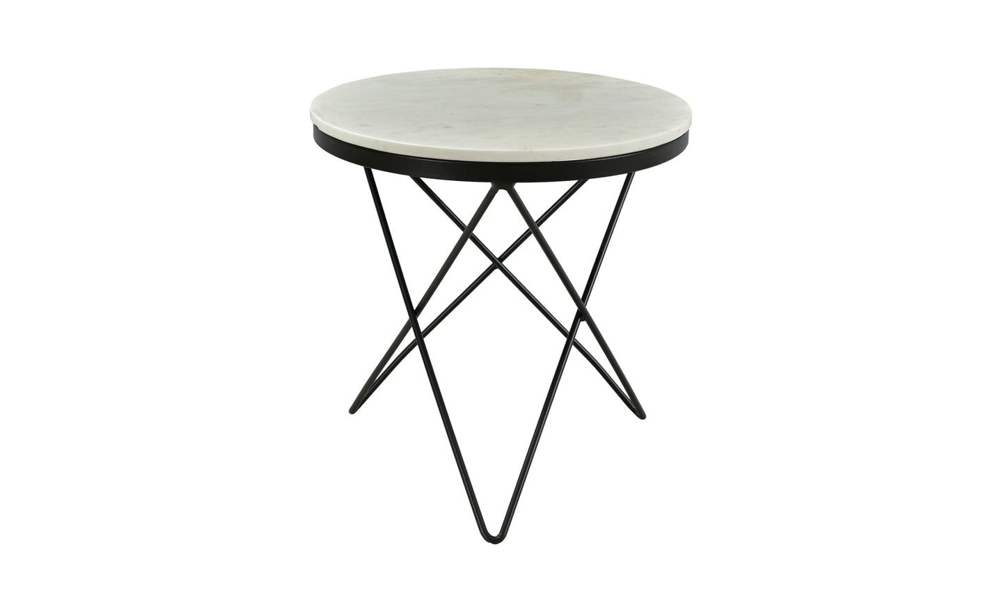 The Carpentry Shop Co. Haley Side Table Black Base Haley Side Table Black Base