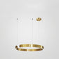 Residence Supply 1 Ring - 15.7" / 40cm - 24W / Warm White (3000K) / Gold Halo Chandelier