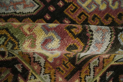Olive, Gold, Black and Brown Oriental Traditional Hand Knotted Multi Size Wool Area Rug, Living Room and Bedroom Rug.