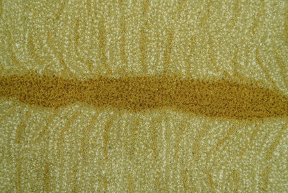 Hand Tufted Animal Lion Black 3x5 Wool Area Rug