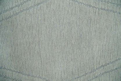 Hand Tufted Ivory Traditional Geometrical Moroccan Design Custom Made Rug.