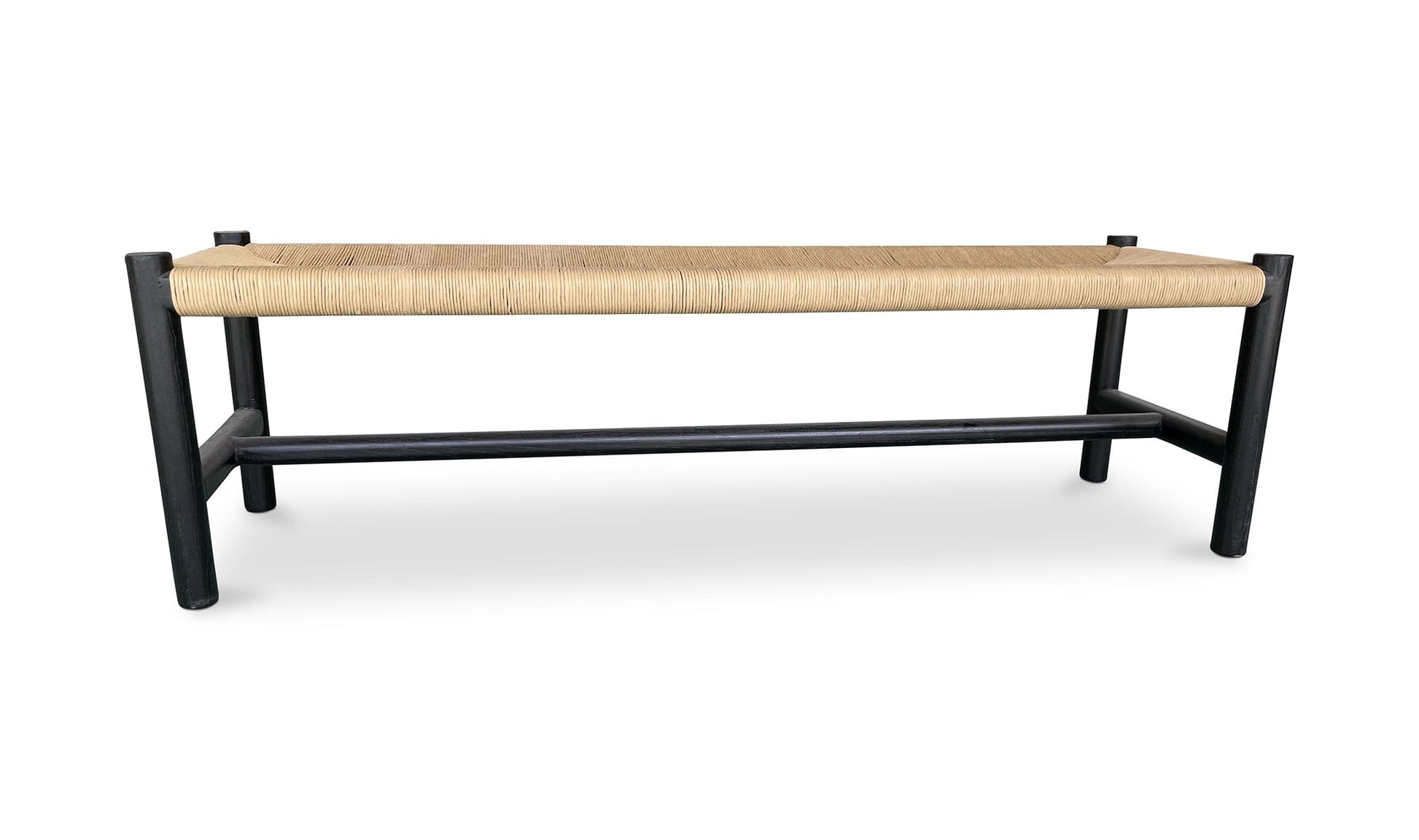 The Carpentry Shop Co. Hawthorn Large Bench Black Hawthorn Large Bench Black