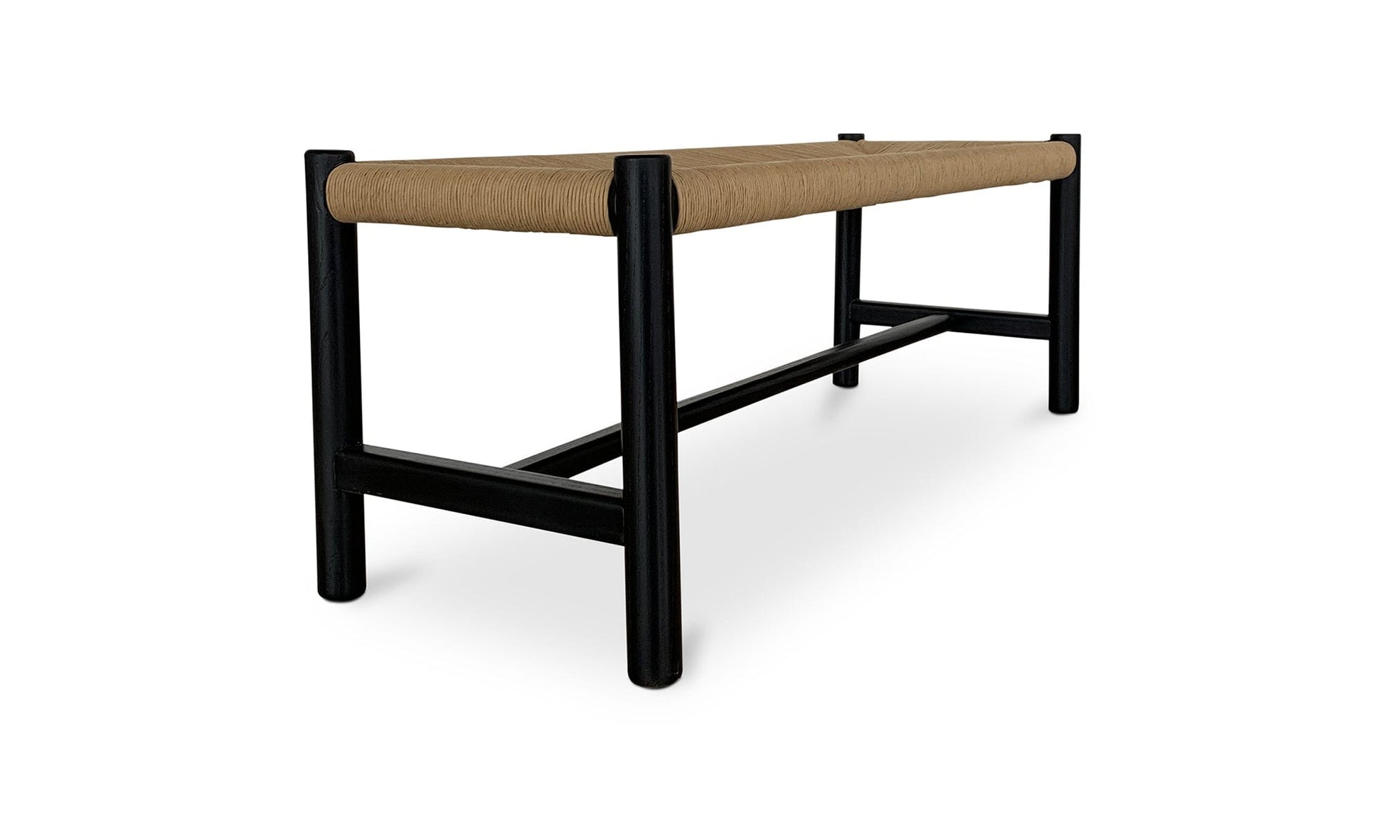 The Carpentry Shop Co. Hawthorn Small Bench Black Hawthorn Small Bench Black