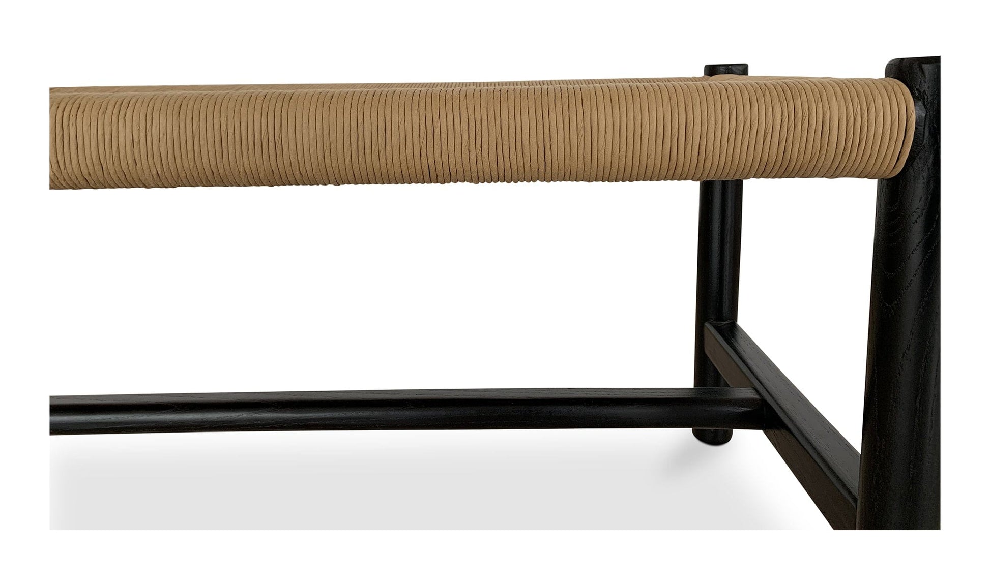 The Carpentry Shop Co. Hawthorn Small Bench Black Hawthorn Small Bench Black