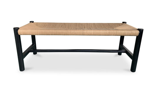 The Carpentry Shop Co. Hawthorn Small Bench Black Hawthorn Small Bench Black