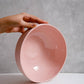 Ethical Trade Co Home Powder Pink / Salad Bowl Handmade Ukrainian Porcelain Bowls