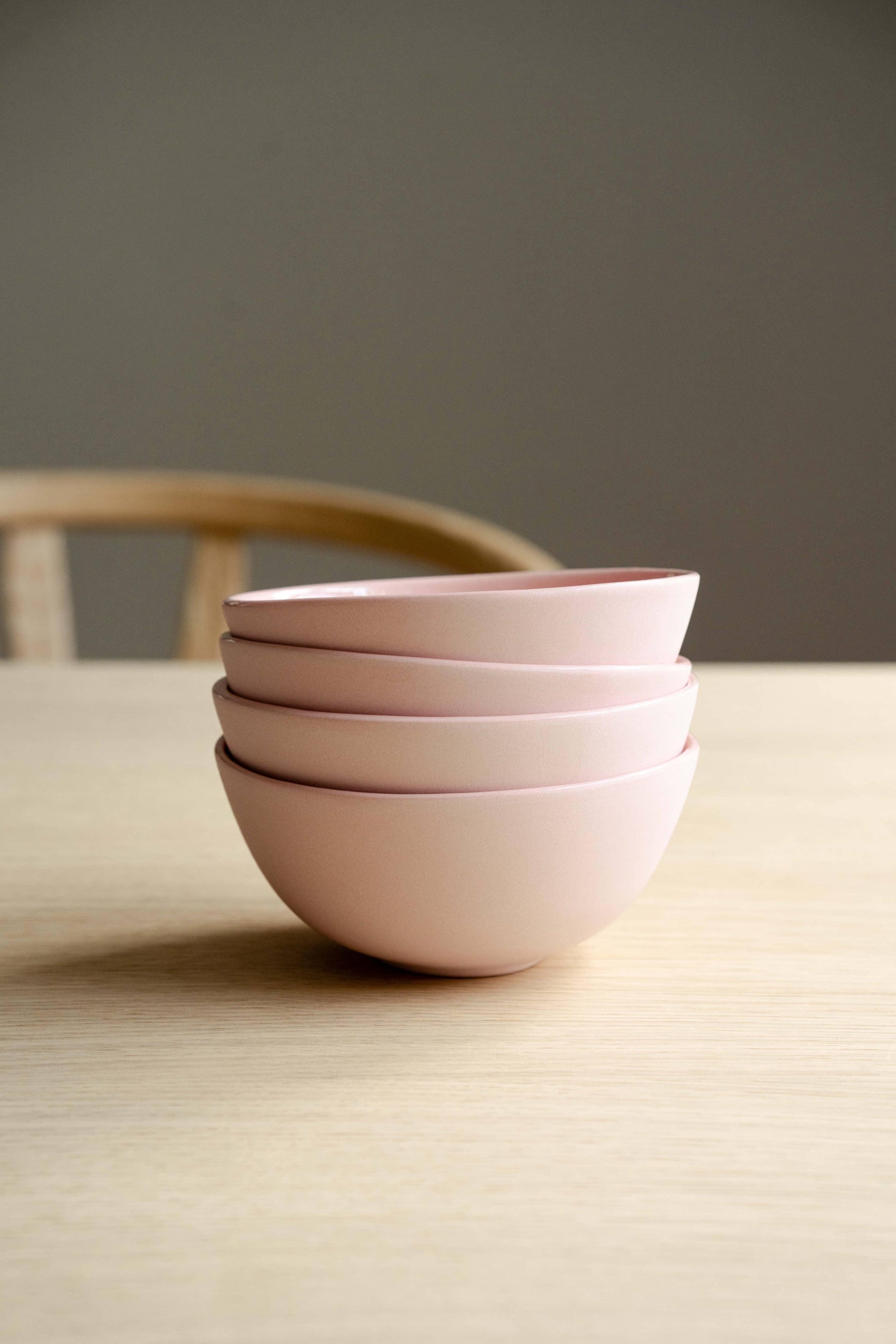 Ethical Trade Co Home Powder Pink / Everyday Bowl Handmade Ukrainian Porcelain Bowls