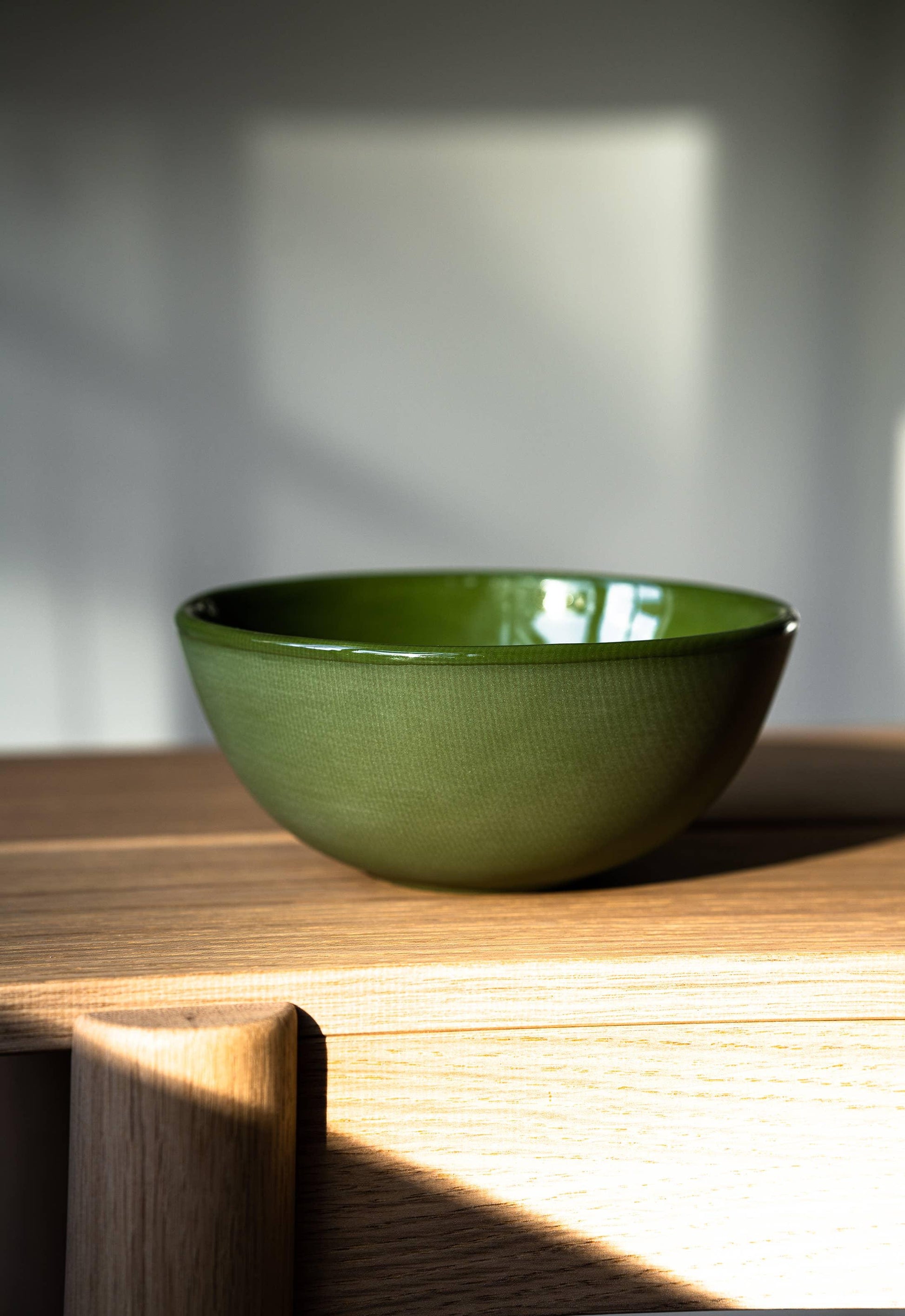 Ethical Trade Co Home Green / Everyday Bowl Handmade Ukrainian Porcelain Bowls