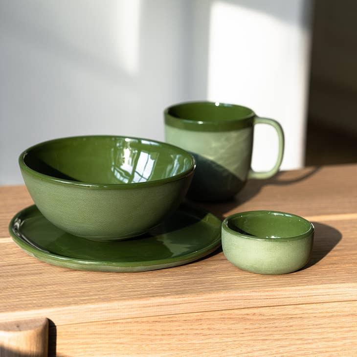 Ethical Trade Co Home Handmade Ukrainian Porcelain Pinch Bowl