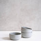 Ethical Trade Co Home Grey Sky Handmade Ukrainian Porcelain Pinch Bowl