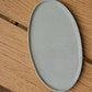 Ethical Trade Co Home Large / Grey Sky / Plain Handmade Ukrainian Porcelain Serving Platter