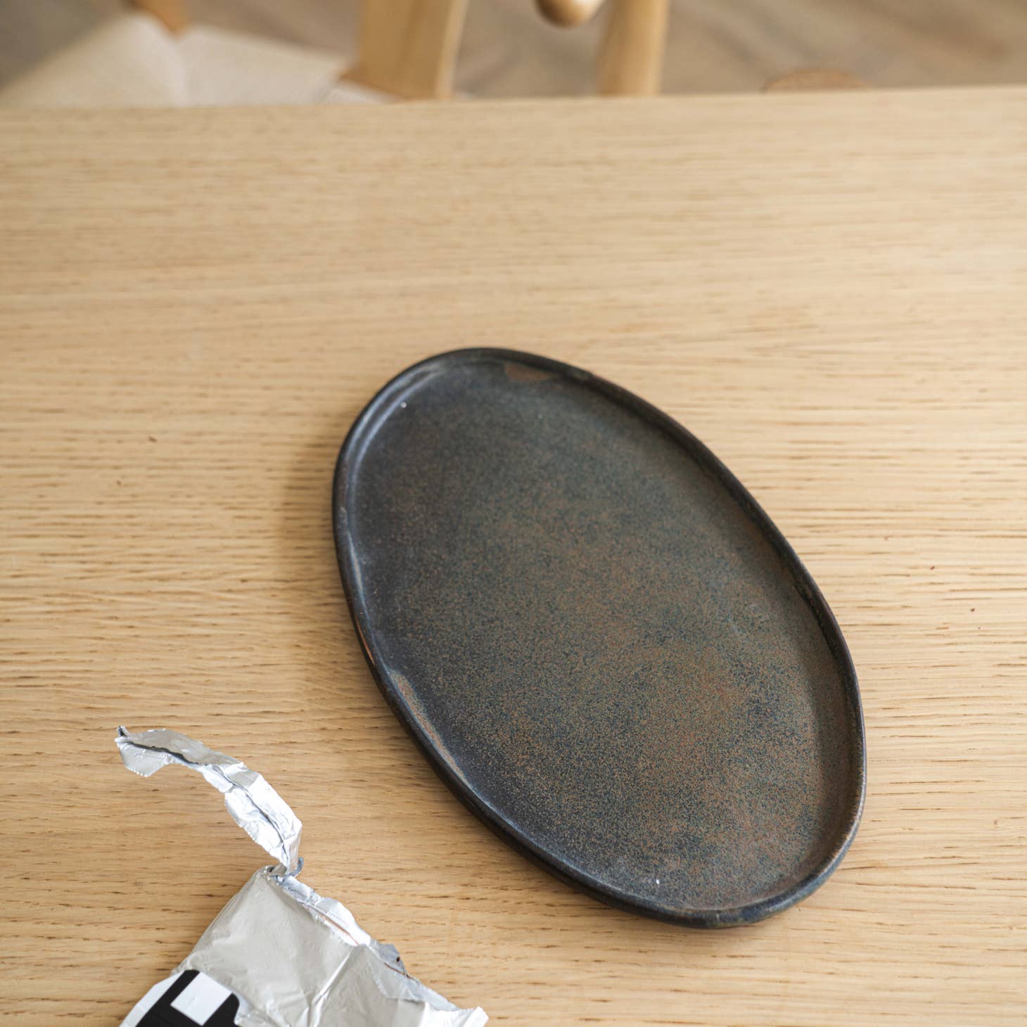 Ethical Trade Co Home Medium / Rust Handmade Ukrainian Stoneware Oval Serving Platter