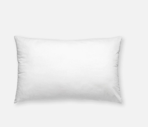 RuffledThread Home & Living > Home Décor > Decorative Pillows 12 in by 20 in Down Alternative Insert Pillow insert/Filler