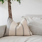 RuffledThread Home & Living > Home Décor > Decorative Pillows AKINYEMI- Woven Cotton Lumbar Throw Pillow Cover