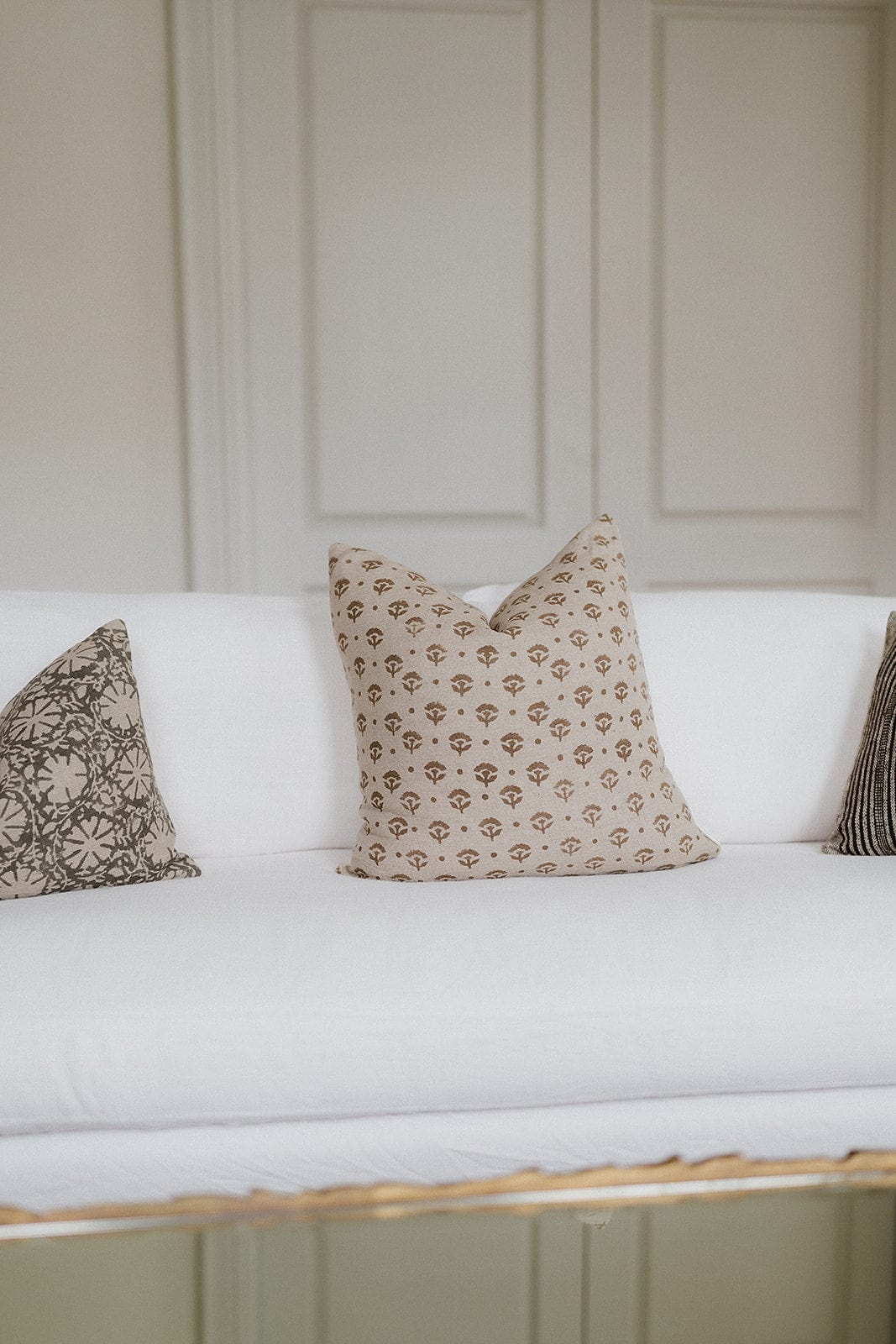 RuffledThread Home & Living > Home Décor > Decorative Pillows BABA- Indian Hand Block Print Pillow Cover