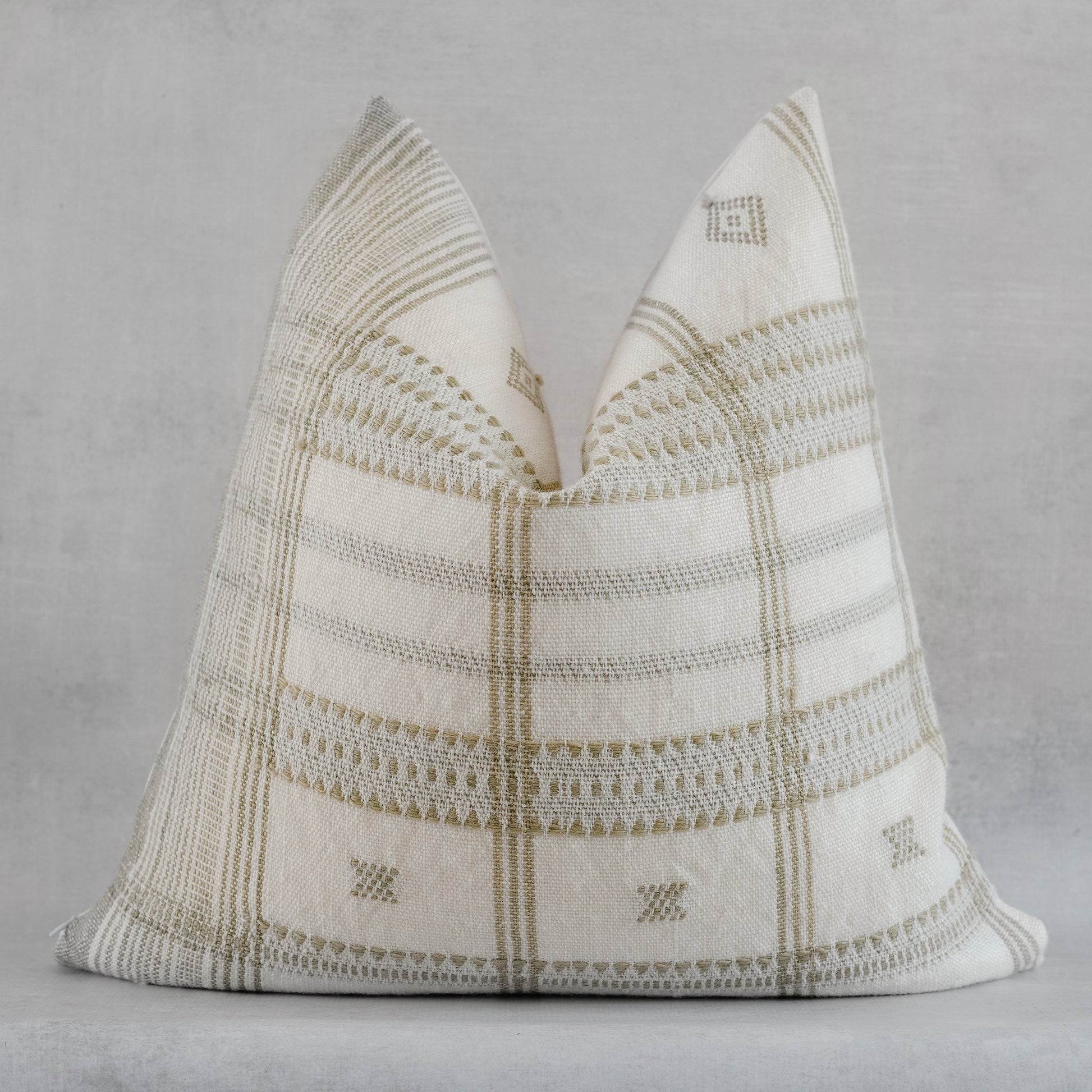 RuffledThread Home & Living > Home Décor > Decorative Pillows KOFI - Indian Wool Throw Pillow Cover