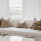 RuffledThread Home & Living > Home Décor > Decorative Pillows 14 in X 20 in NIYE - Indian Hand Block Linen Lumbar Pillow Cover