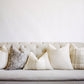 RuffledThread Home & Living > Home Décor > Decorative Pillows OGUN- Hand Block Linen Pillow cover