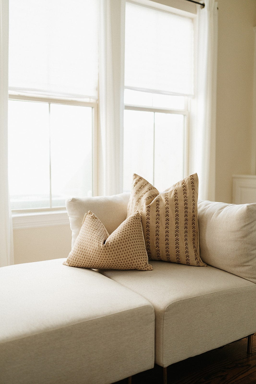 RuffledThread Home & Living > Home Décor > Decorative Pillows OLUSESAN - Indian Hand Block Print Pillow Cover