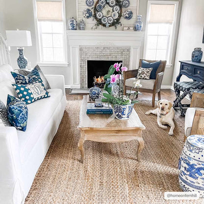 Herndon Braided Jute Rug.