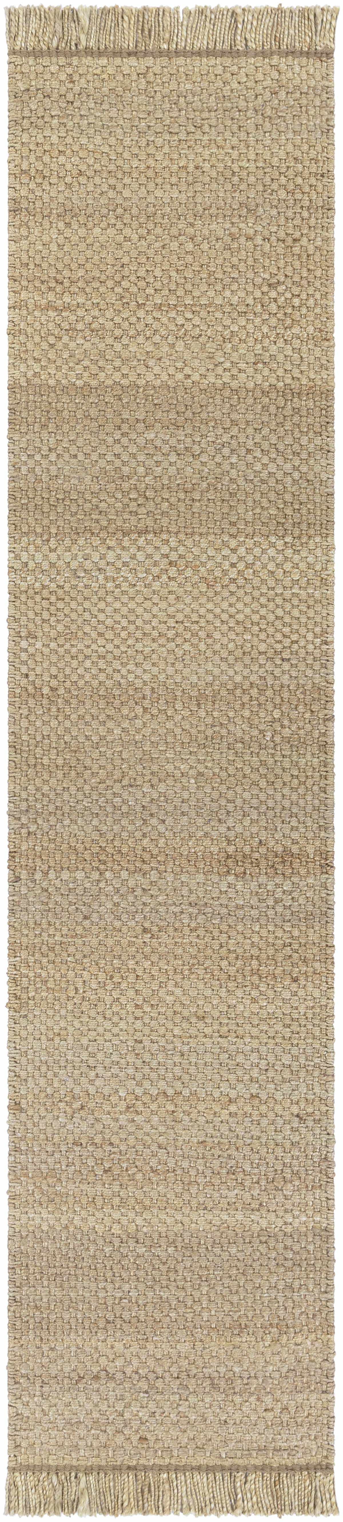 Hovland Hand Woven Natural Jute Rag Rug - Clearance.