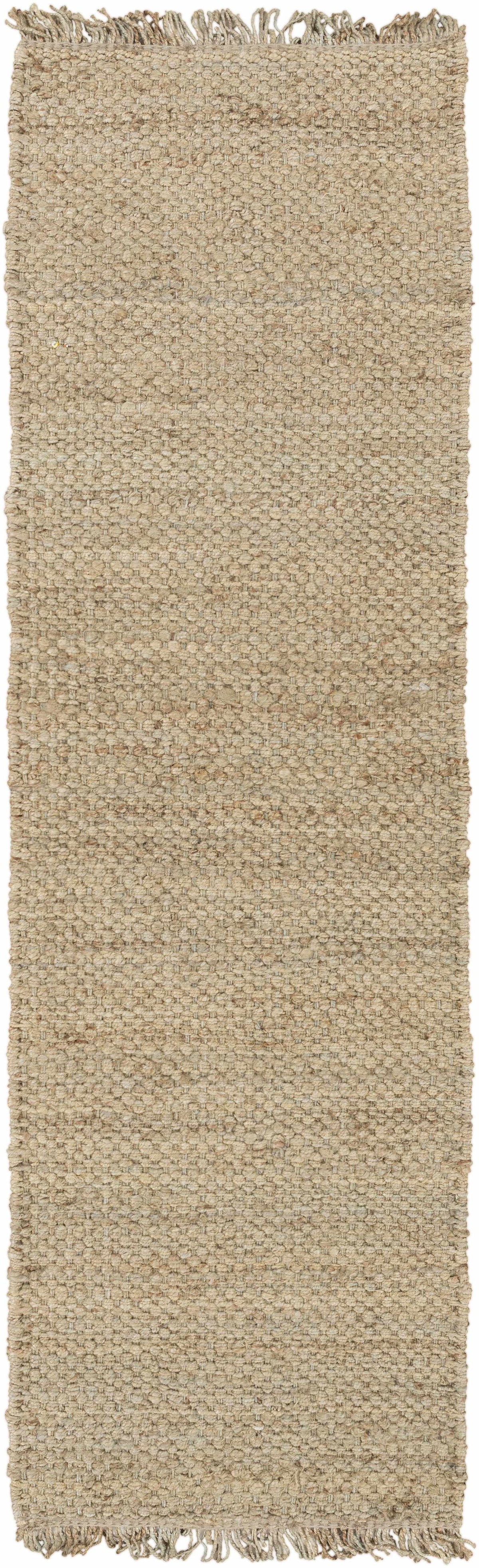 Hovland Hand Woven Natural Jute Rag Rug - Clearance.