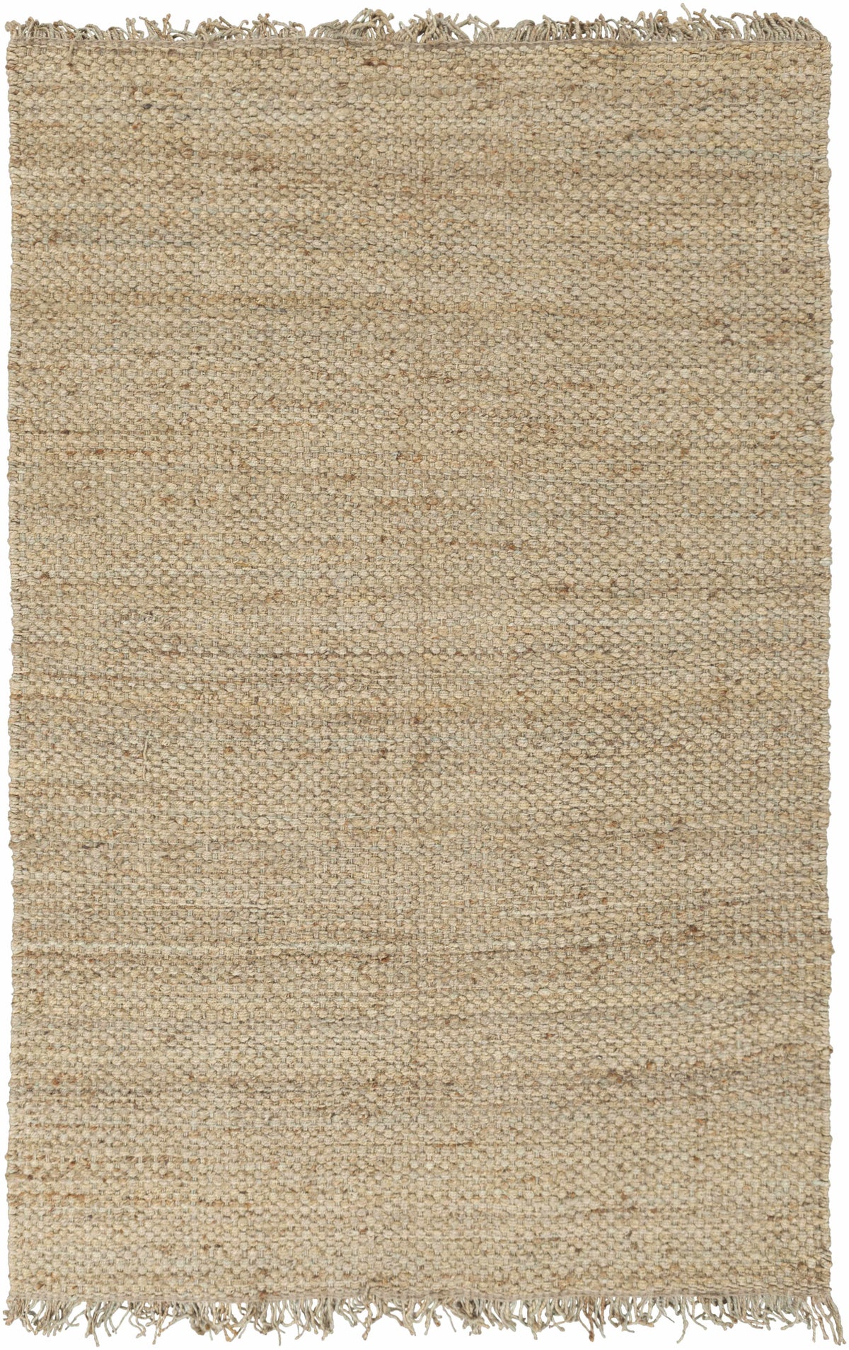 Hovland Hand Woven Natural Jute Rag Rug - Clearance.