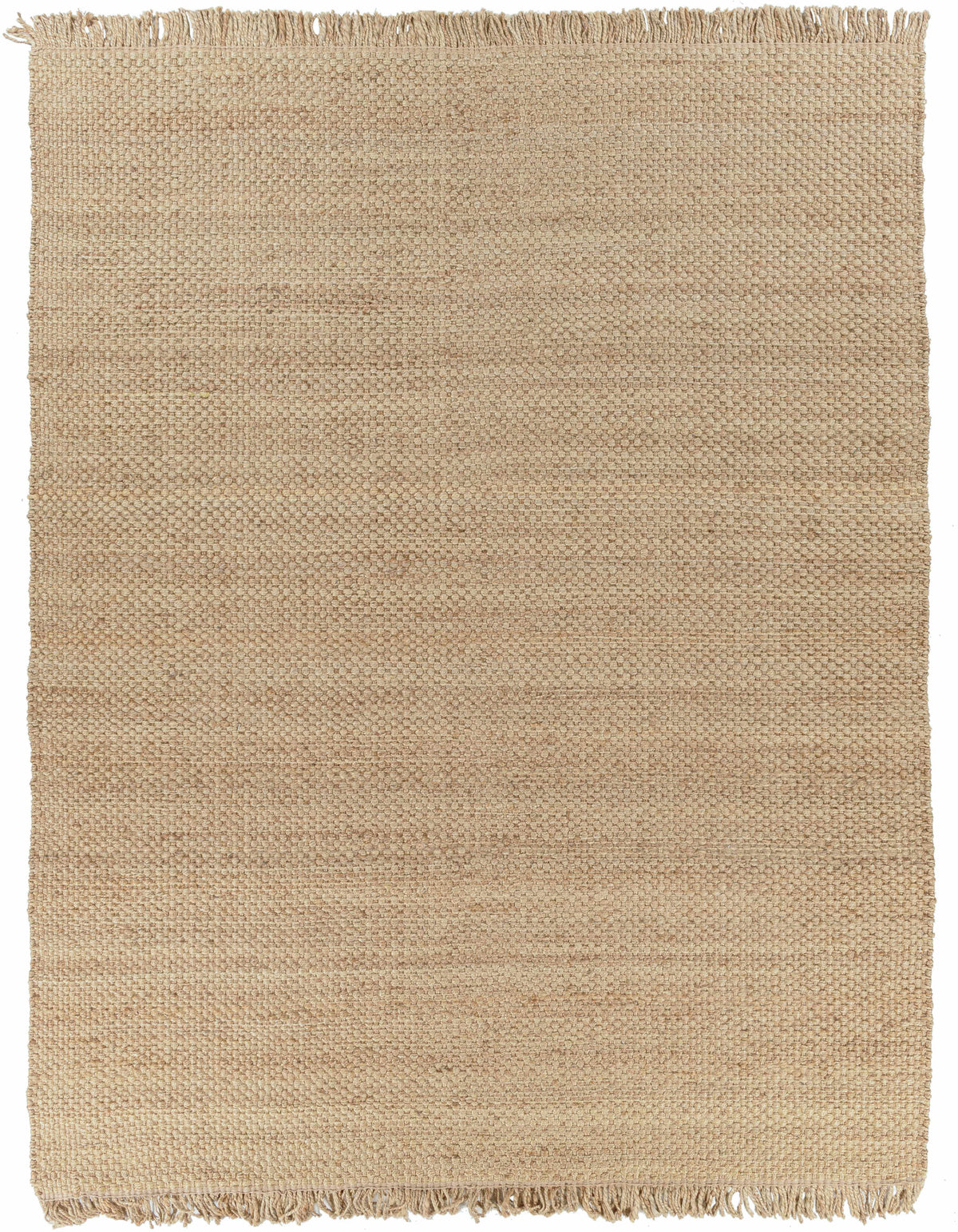 Hovland Hand Woven Natural Jute Rag Rug - Clearance.