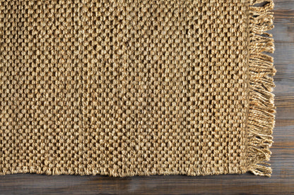 Hovland Hand Woven Natural Jute Rag Rug - Clearance.