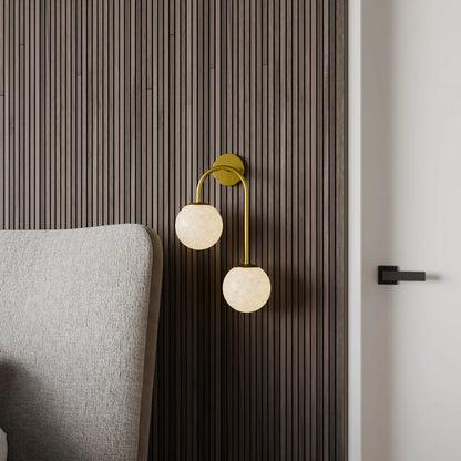 Hulel Alabaster Wall Sconce.