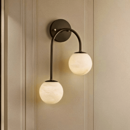Hulel Alabaster Wall Sconce.