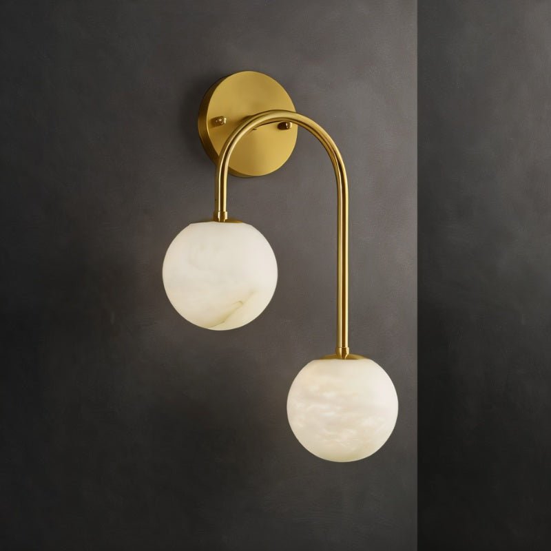 Hulel Alabaster Wall Sconce.