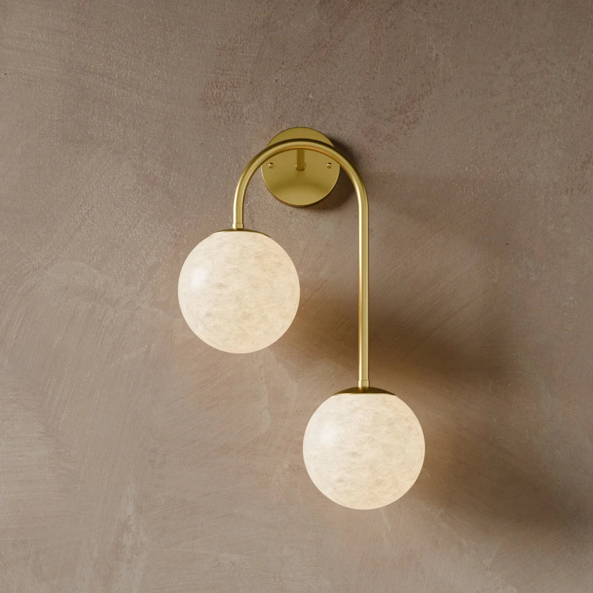 Hulel Alabaster Wall Sconce.