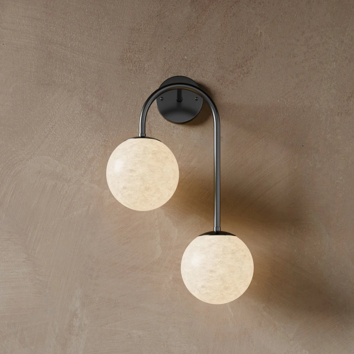 Hulel Alabaster Wall Sconce.