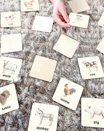 MEMORY GAME- Farm Animals