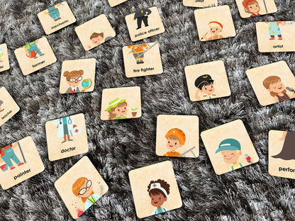 MEMORY GAME- Professions