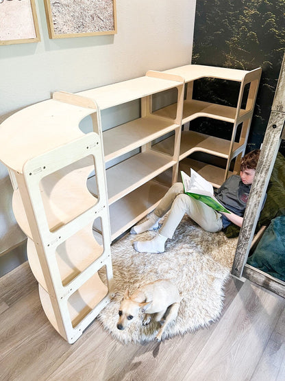 JERRY- Corner Toy Shelf