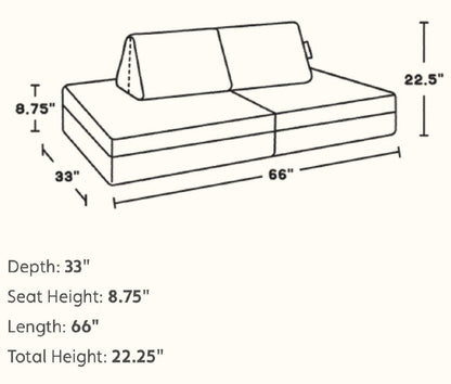 LAYLA- Play Cushion Couch