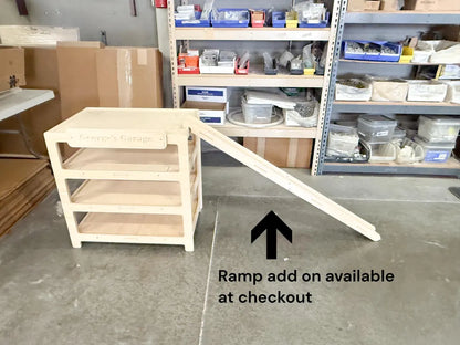 CADEN- Toy Car Ramp + Storage (Copy)