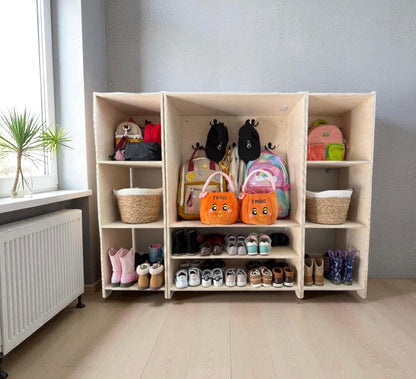 HARPER V3- Toddler Wardrobe + Classroom Cubbies