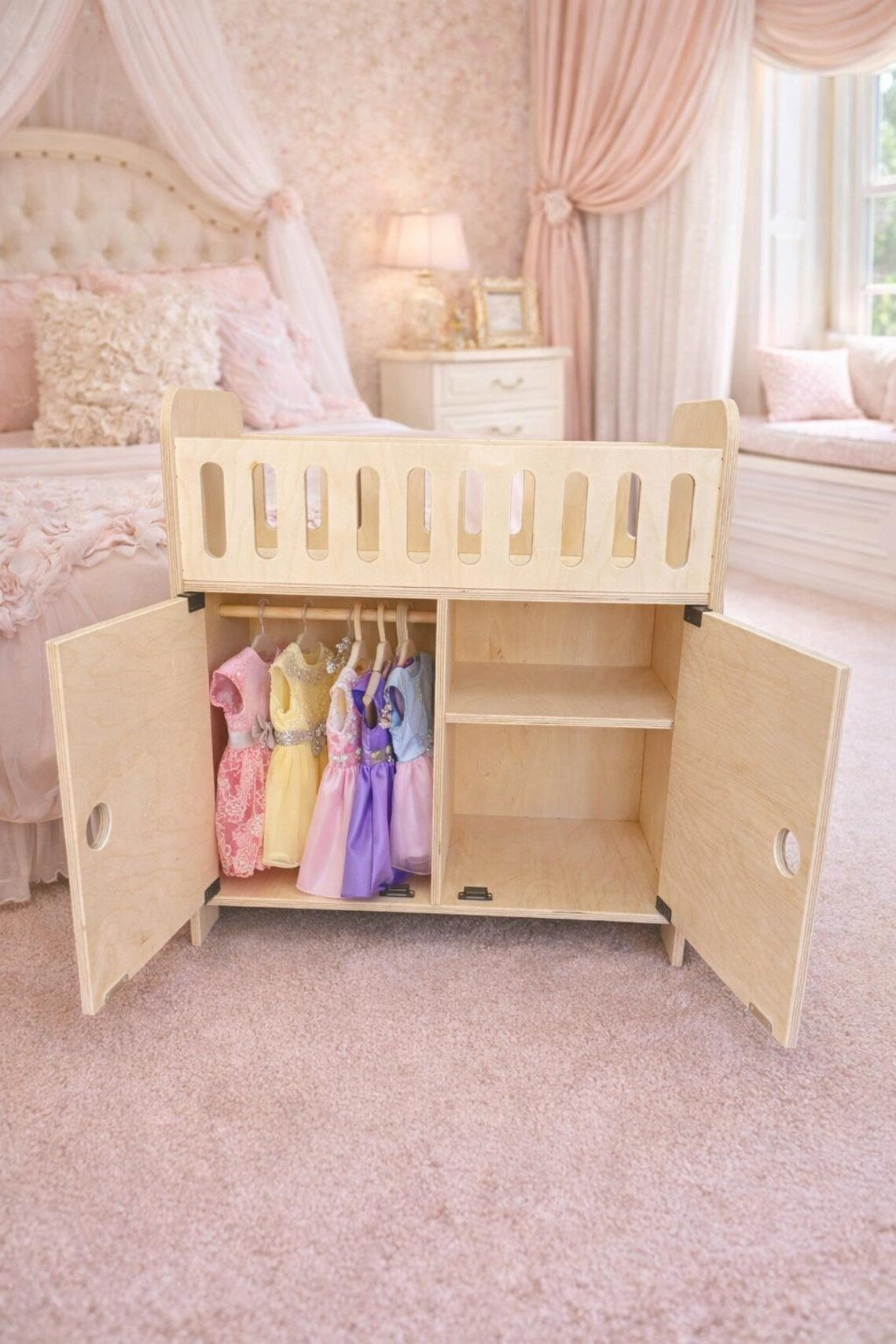 CLARA- Doll Crib with Storage