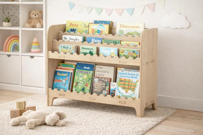 DARLA V1- Scalloped Bookshelf