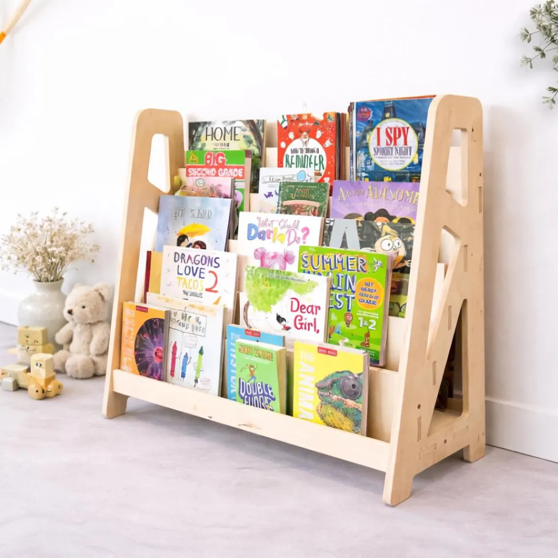SIERRA- Bookshelf + Hidden Storage