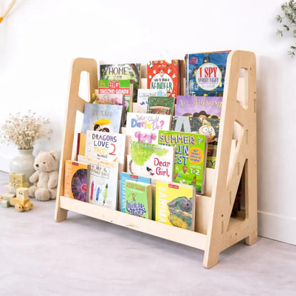 SIERRA- Bookshelf + Hidden Storage