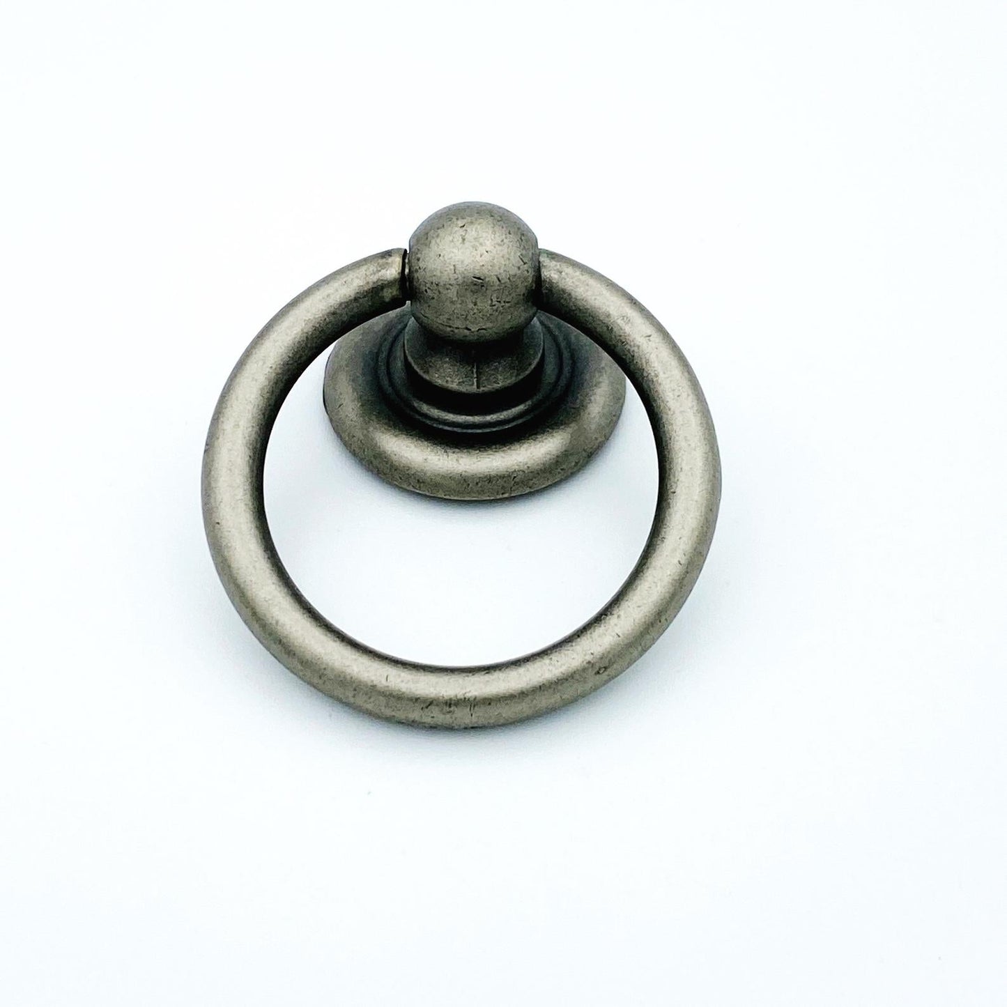 Plain Antique Silver Ring Pulls Hardware Cabinet Pull Drawer Pull